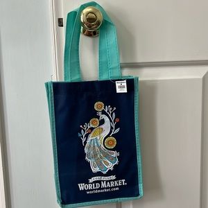 World market wine bag